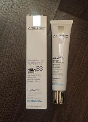 Крем для обличчя la roche-posay mela b3 spf 30 проти пігментації 2