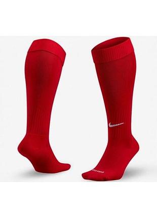 Nike футбольні спортивні гетри dri-fit червоні розмір 38-42 (m/m) sx4120-601