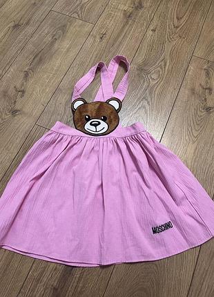 Сарафан для дівчинки love moschino рожевий 110-116 см