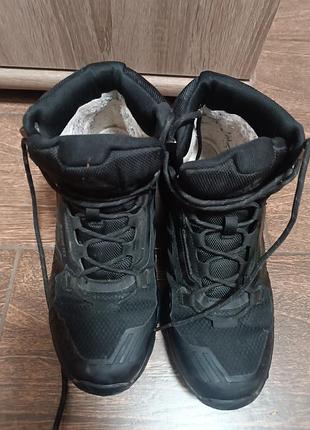 Черевики чоловічі adidas спортивні зимові gore-tex чорні 42 розмір