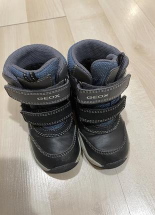 Детские зимние ботиночки ботинки geox1 фото