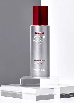 Антивіковий тонер medi-peel peptide 9 volume bio tox toner pro 250ml