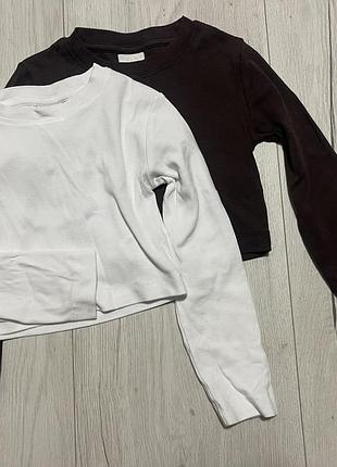 Продам дві укорочені кофти( топи) зара 6-7р. 122 см
