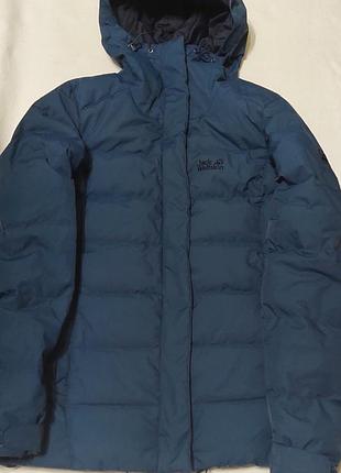 Оригінальний жіночий пуховик jack wolfskin helium down jacket (розмір s)