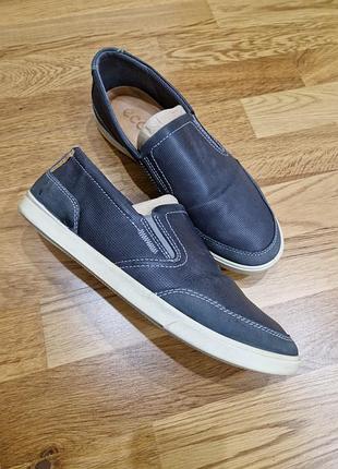 Слипоны мокасины ecco collin (slovakia) / размер 43 оригинал