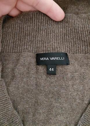 Пуловер шерсть кашемир vera varelli батал 6