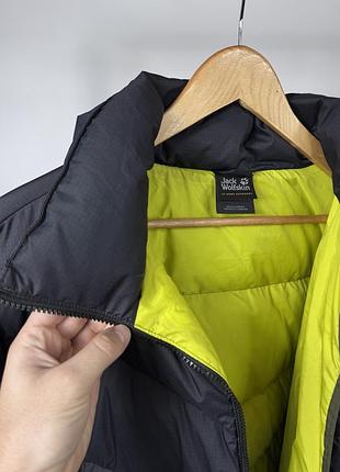 Чоловічий пуховик jack wolfskin down 700 storm lock оригінал outdoor куртка розмір xl-xxl 5