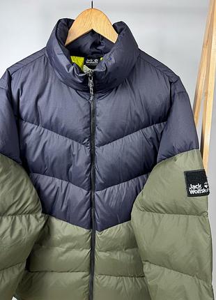 Чоловічий пуховик jack wolfskin down 700 storm lock оригінал outdoor куртка розмір xl-xxl 2