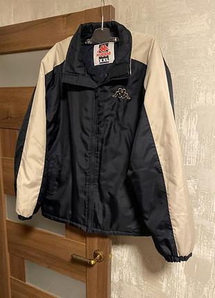 Вінтажна куртка kappa vintage оверсайз (xxl) вітровка / осінь