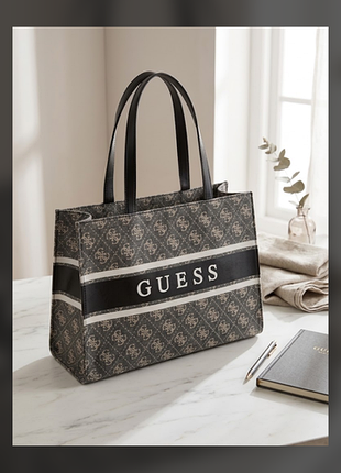 Стильный тоут-шоппер guess monique tote (оригинал)