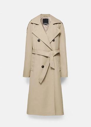 Тренч жіночий pull&bear