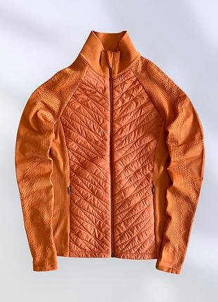 Кофта-куртка athleta flurry force insulated primaloft jacket hybrid zip hoodie