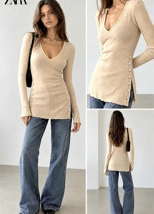 Лонгслів жіночий zara