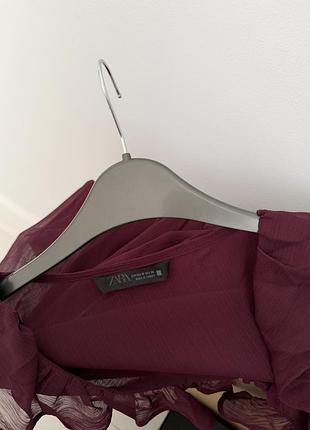 Блуза zara топ zara блузка 8