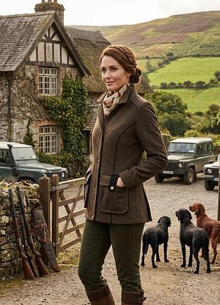 Шерстяная твидовая куртка jack murphy Ирландская aurnia ii knockmore tweed jacket old money