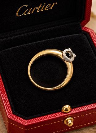 Кольцо из желтого золота cartier