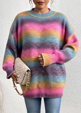 🥰подовжений светр джемпер shein 3xl