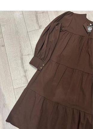 Ярусна сукня міді 5