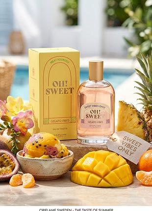 Туалетна вода oriflame oh!sweet gelato vibes 100 мл для жінок