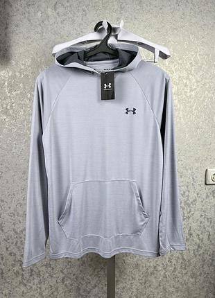 Чоловіча спортивна кофта/легке худі under armour ua velocity ls hoodie/розмір m