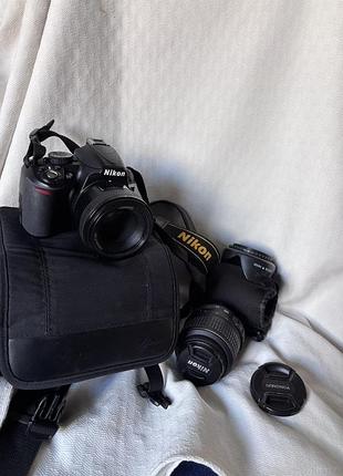 Фотоапарат nikon d3100 дзеркальний комплект