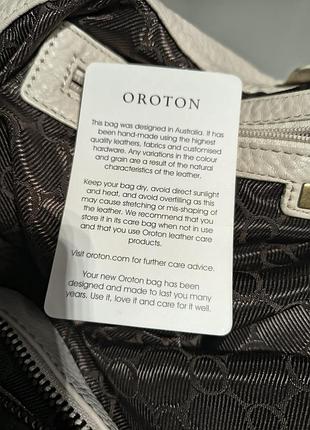 Сумка oroton. кожа. 4