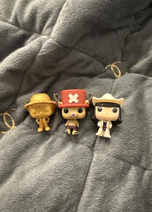 Набір колекційних фігурок kinder surprise one piece (3 шт)
