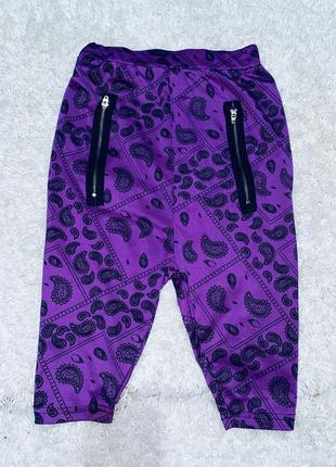 Стильні фіолетові бриджі бренд maybee3 фото