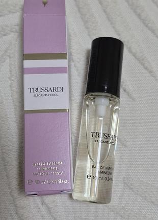 Парфумована вода trussardi elegantly cool для жінок 10 мл