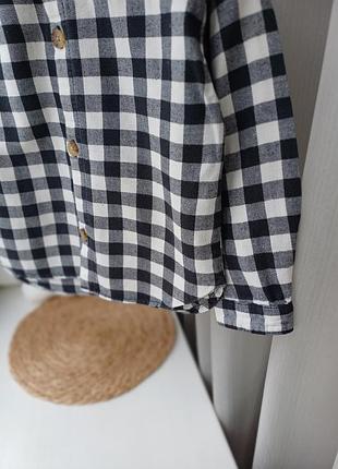 Рубашка в клетку zara 4