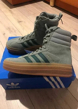 Високі кросівки adidas gazelle, нові оригінал, 25 см