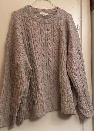 Джемпер оверсайз h&m