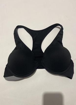 Бюстгальтер calvin klein 85b /38b/100b спортивний топ з застібкою спереду