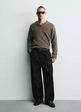 Джинси штани zara карго relaxed fit 3