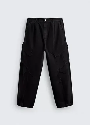Джинси штани zara карго relaxed fit 6