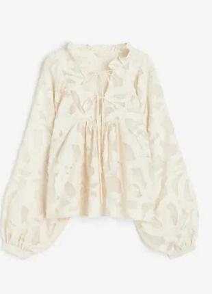 Блуза h&m з віскози в стилі бохо