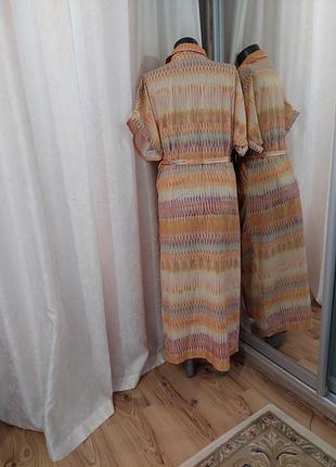 Красиве з пояском плаття 👗 сорочка 2