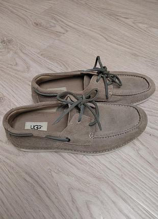 Чоловічі мокасини ugg замшеві з підошвою vibram, 42 розмір