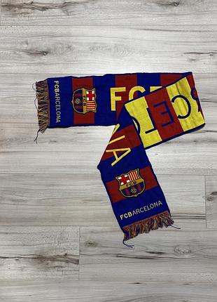 Футбольний шарф барселона fc barcelona scarf, one size, оригінал