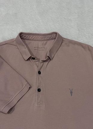 Оригінальне поло allsaints reform ss polo / чоловіча футболка поло / розмір m