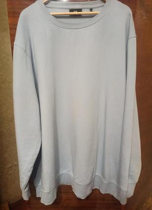 Світшот c&a оверсайз світло-блакитний 5xl