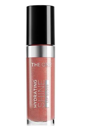 Відтіночний бальзам для губ oriflame the one блискучій нюд 46395