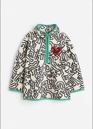 Тепла флісова кофта фліска h&m
