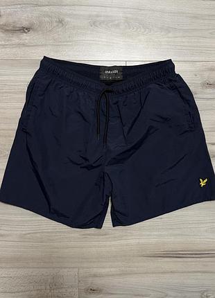 Нейлоновые плавательные шорты лайл скот lyle &amp; scott swim shorts, m, оригинал