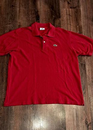 Мужская уникальная футболка поло lacoste оригинал