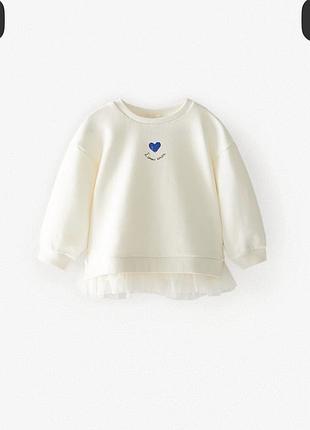 Світшот zara 80 розмір, 9-12 місяців