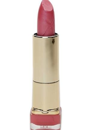 Помада для губ max factor colour elixir lipstick, # 090 english rose нова