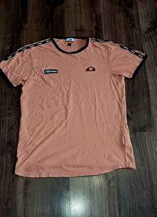 Мужская уникальная футболка ellesse с лампасами оригинал