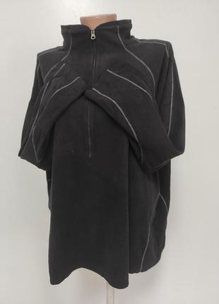 Тонка флісова кофта батал ог 144-150 см