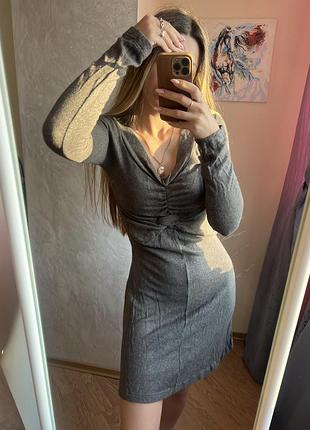 Теплое платье